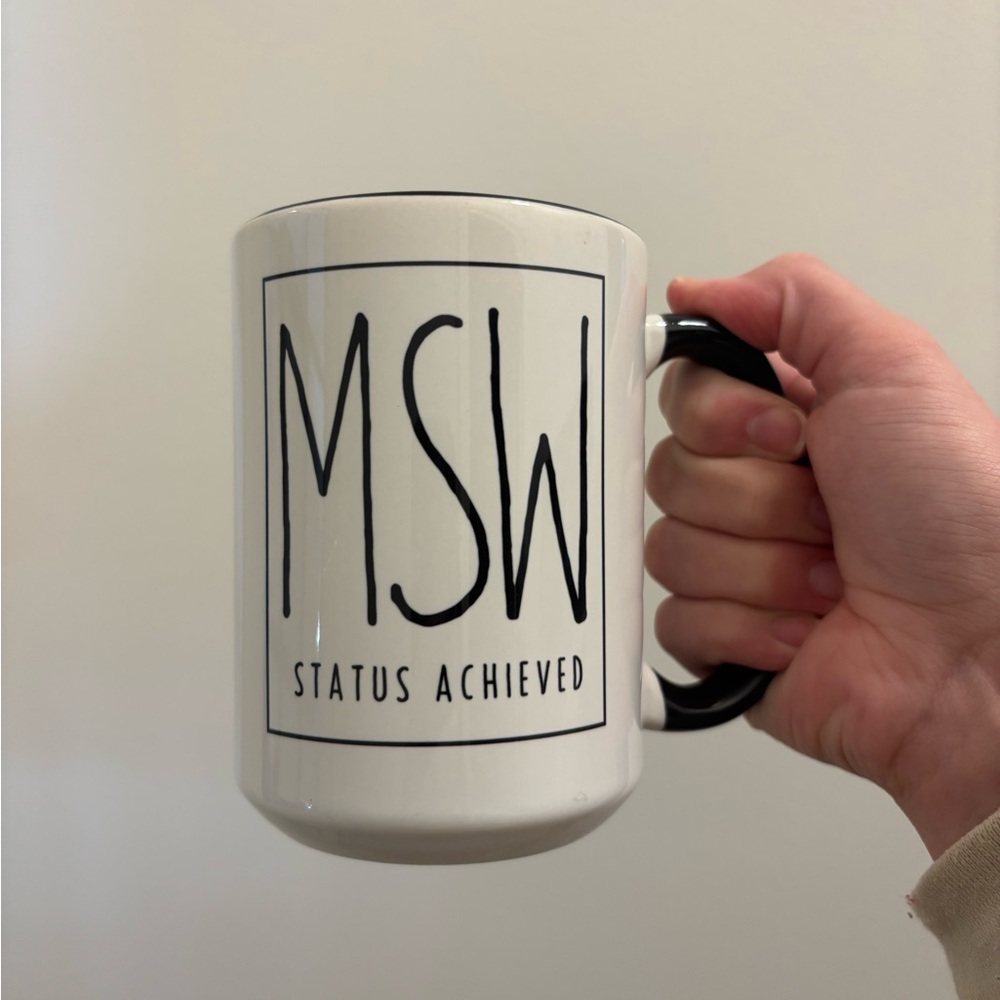 MSW Social Work Mug